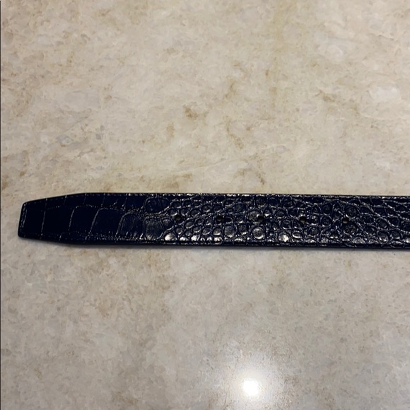 Blue snake skin Christian Louboutin Logo Belt main image 6